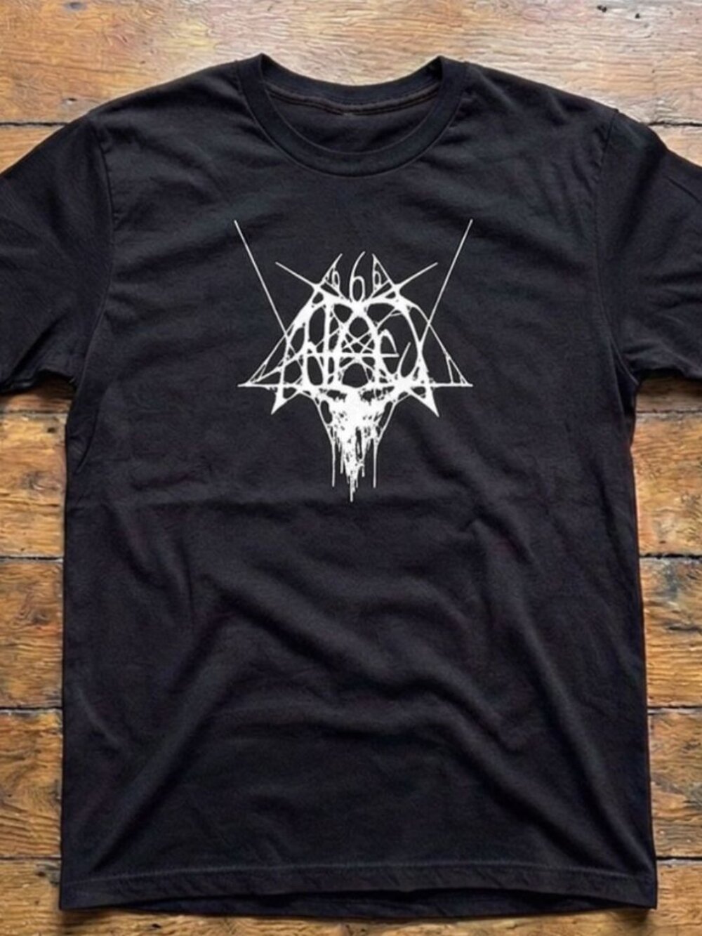 ANTAEUS Black Metal T-Shirt